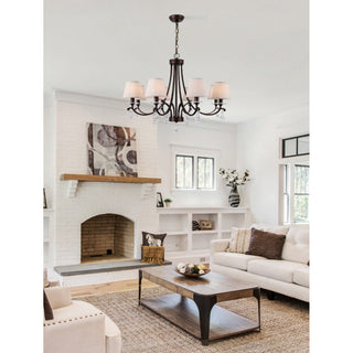 Lyvenisra Lustre Cristal Tissu Laiton Industrial Vintage Pointe
