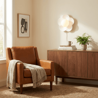 La fleur Plug-in Wall Lamp-Neutral Decor