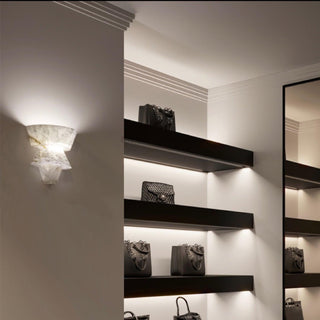Vyloren Étagé Albâtre Luminaire Mural