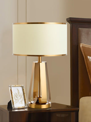 Linorira Lampe de Table en Tissu Luxe