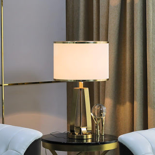 Linorira Lampe de Table en Tissu Luxe