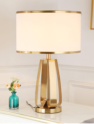 Linorira Lampe de Table en Tissu Luxe