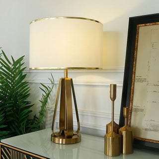 Linorira Lampe de Table en Tissu Luxe