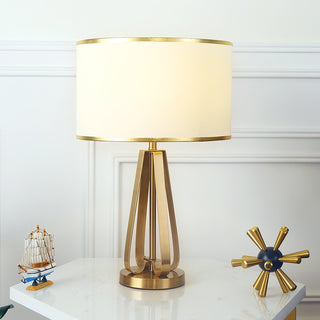 Linorira Lampe de Table en Tissu Luxe
