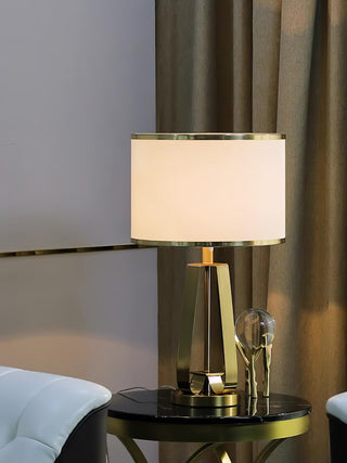 Linorira Lampe de Table en Tissu Luxe