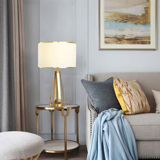 Linorira Lampe de Table en Tissu Luxe