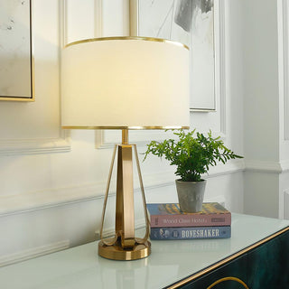 Linorira Lampe de Table en Tissu Luxe