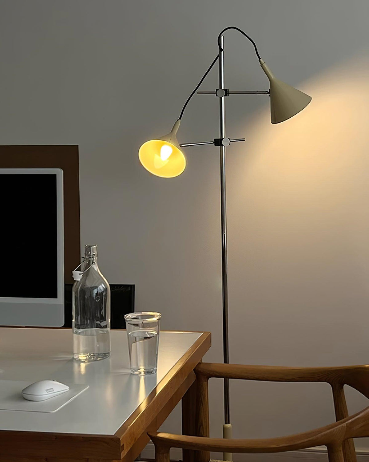 Lampadaire en Laiton