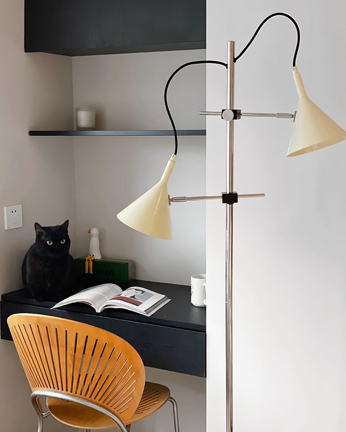 Lampadaire en Laiton