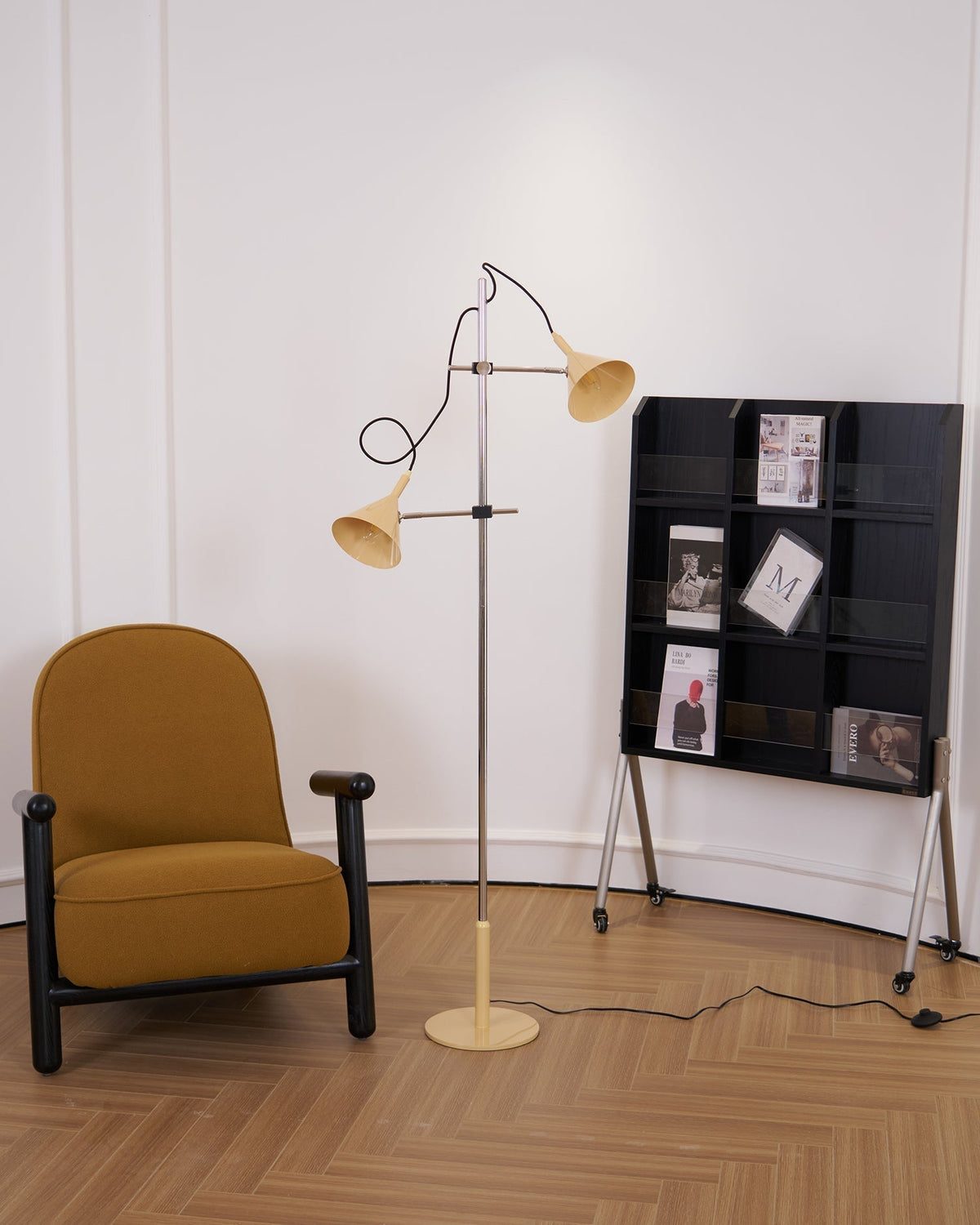 Lampadaire en Laiton