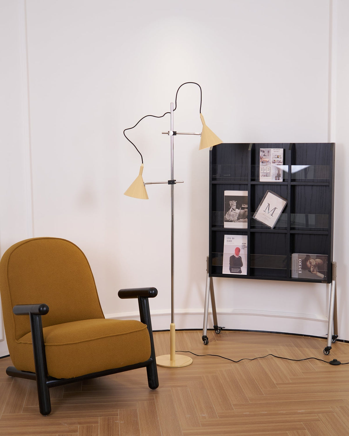 Lampadaire en Laiton