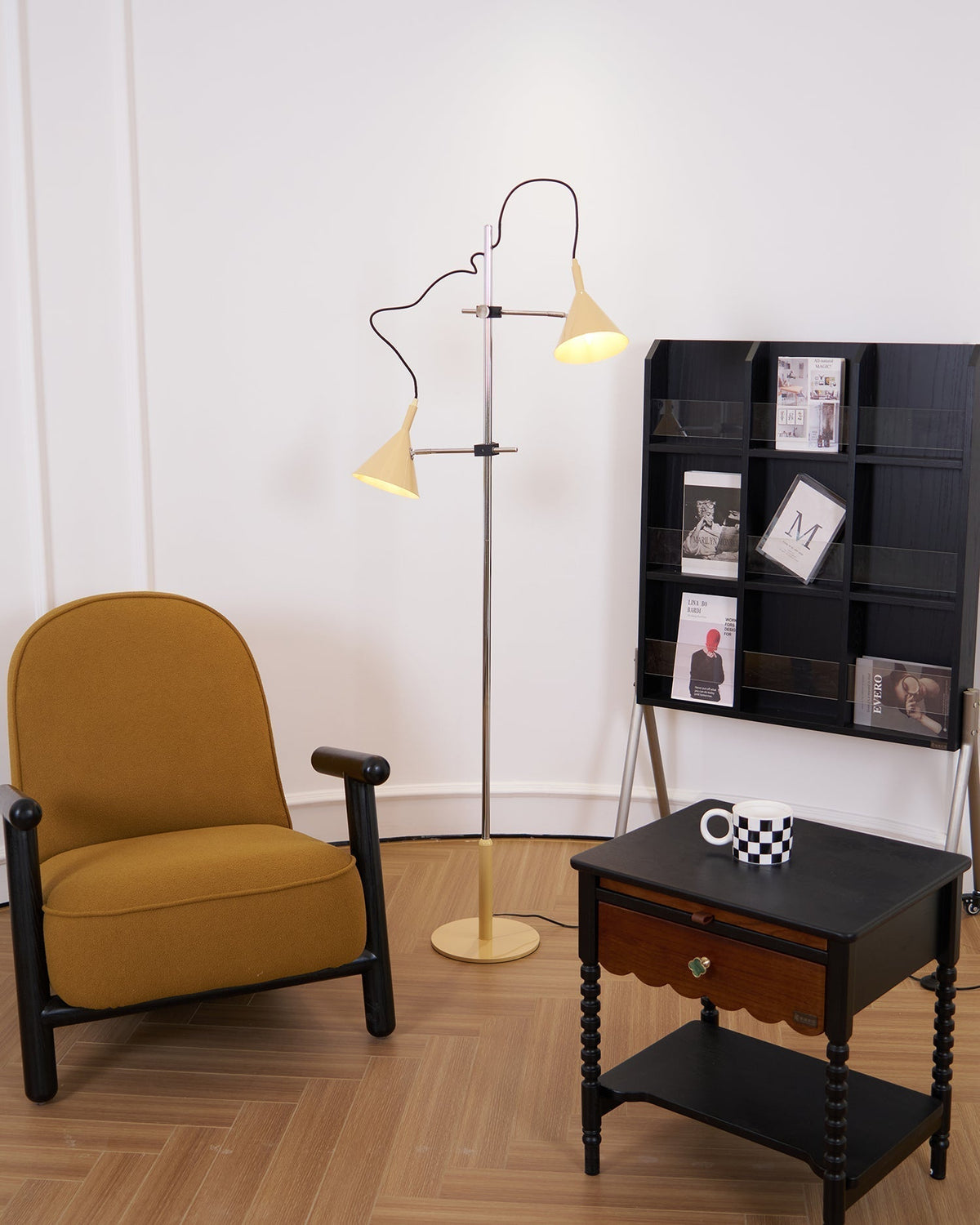 Lampadaire en Laiton