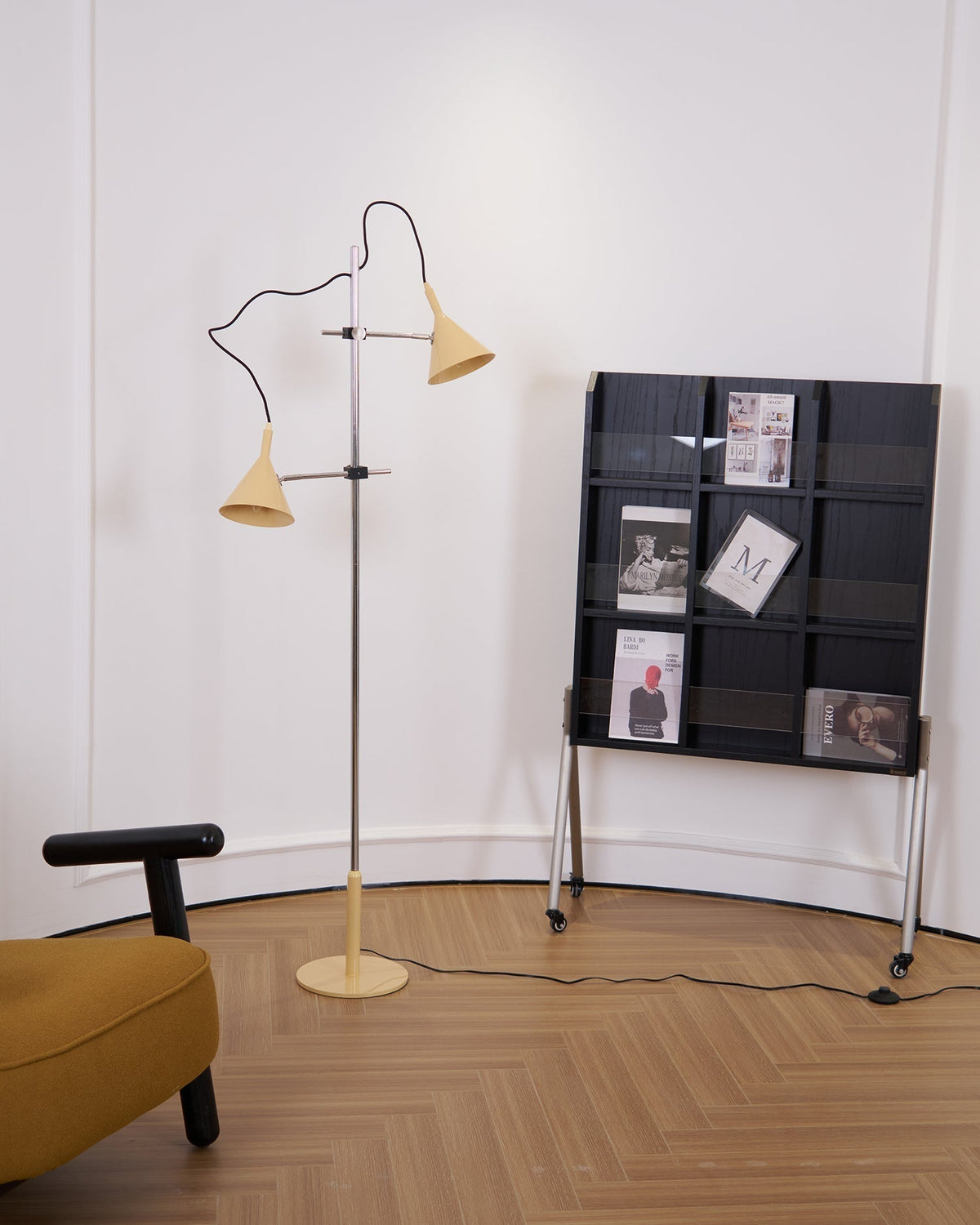 Lampadaire en Laiton