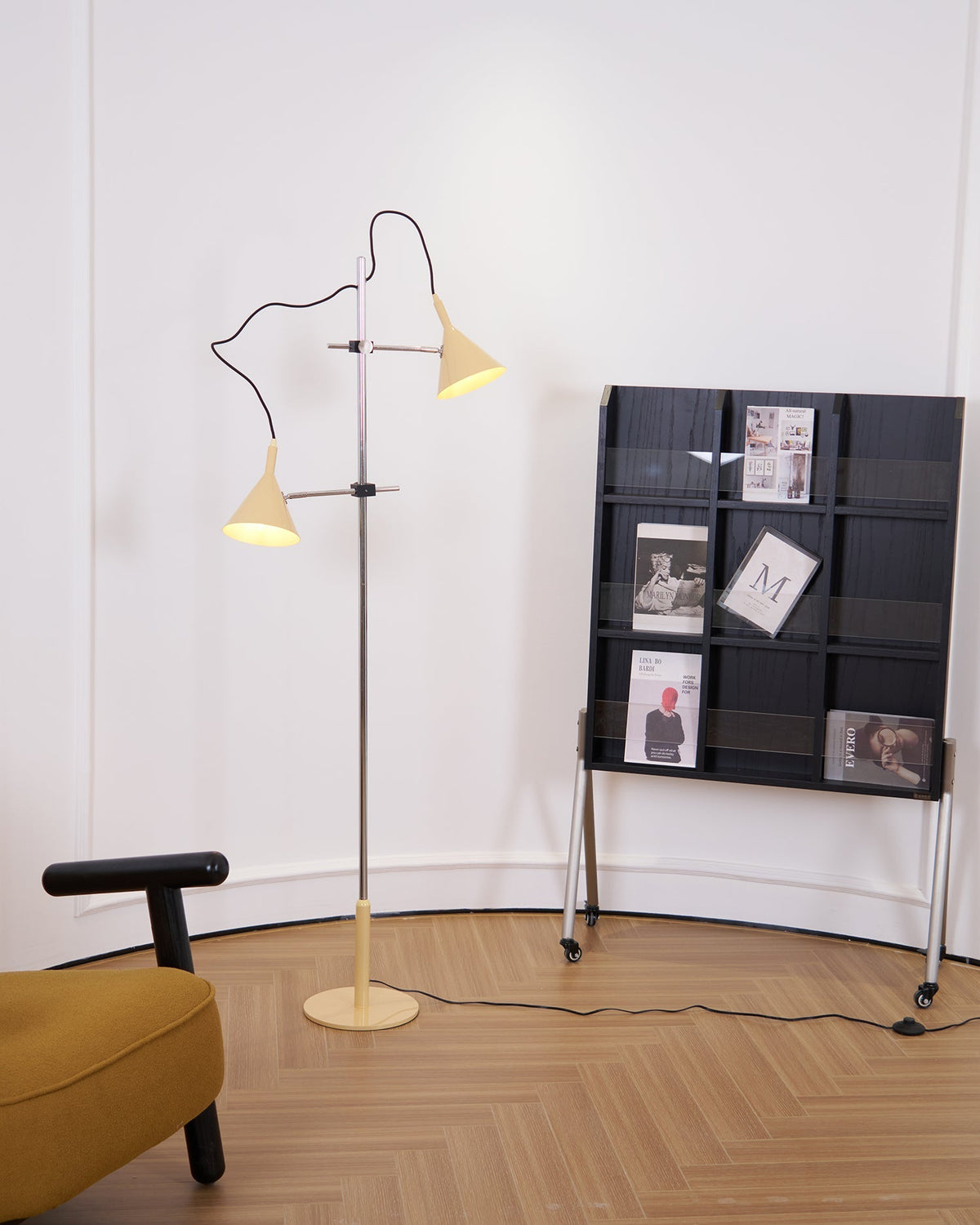 Lampadaire en Laiton