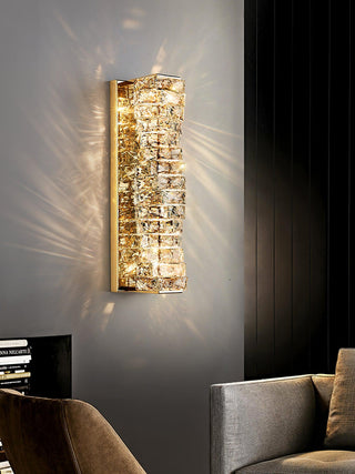 Ilvelia Applique Murale Cristal de Luxe Postmoderne-Luire