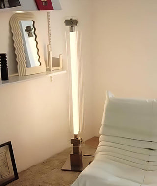 Avthaaril Architectural Acrylic Floor Lamp-Neutral Decor
