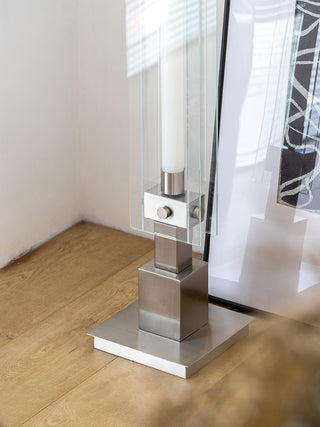 Avthaaril Architectural Acrylic Floor Lamp-Neutral Decor