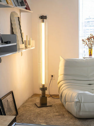 Avthaaril Architectural Acrylic Floor Lamp-Neutral Decor