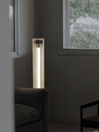 Avthaaril Architectural Acrylic Floor Lamp-Neutral Decor