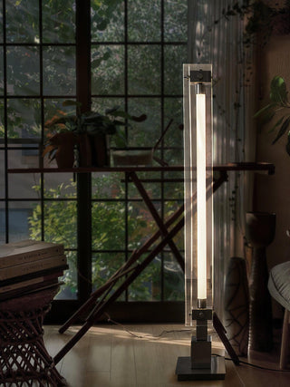 Avthaaril Architectural Acrylic Floor Lamp-Neutral Decor