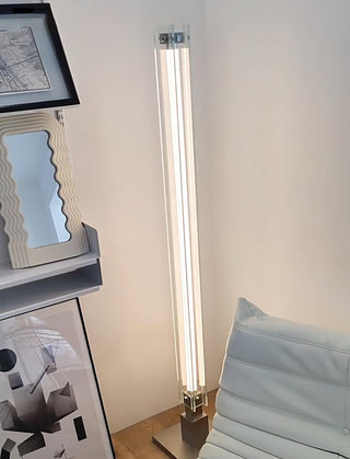 Avthaaril Architectural Acrylic Floor Lamp-Neutral Decor