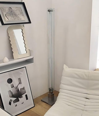 Avthaaril Architectural Acrylic Floor Lamp-Neutral Decor