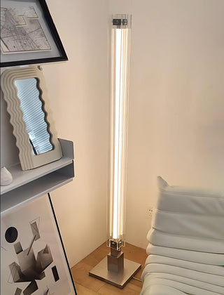 Avthaaril Architectural Acrylic Floor Lamp-Neutral Decor