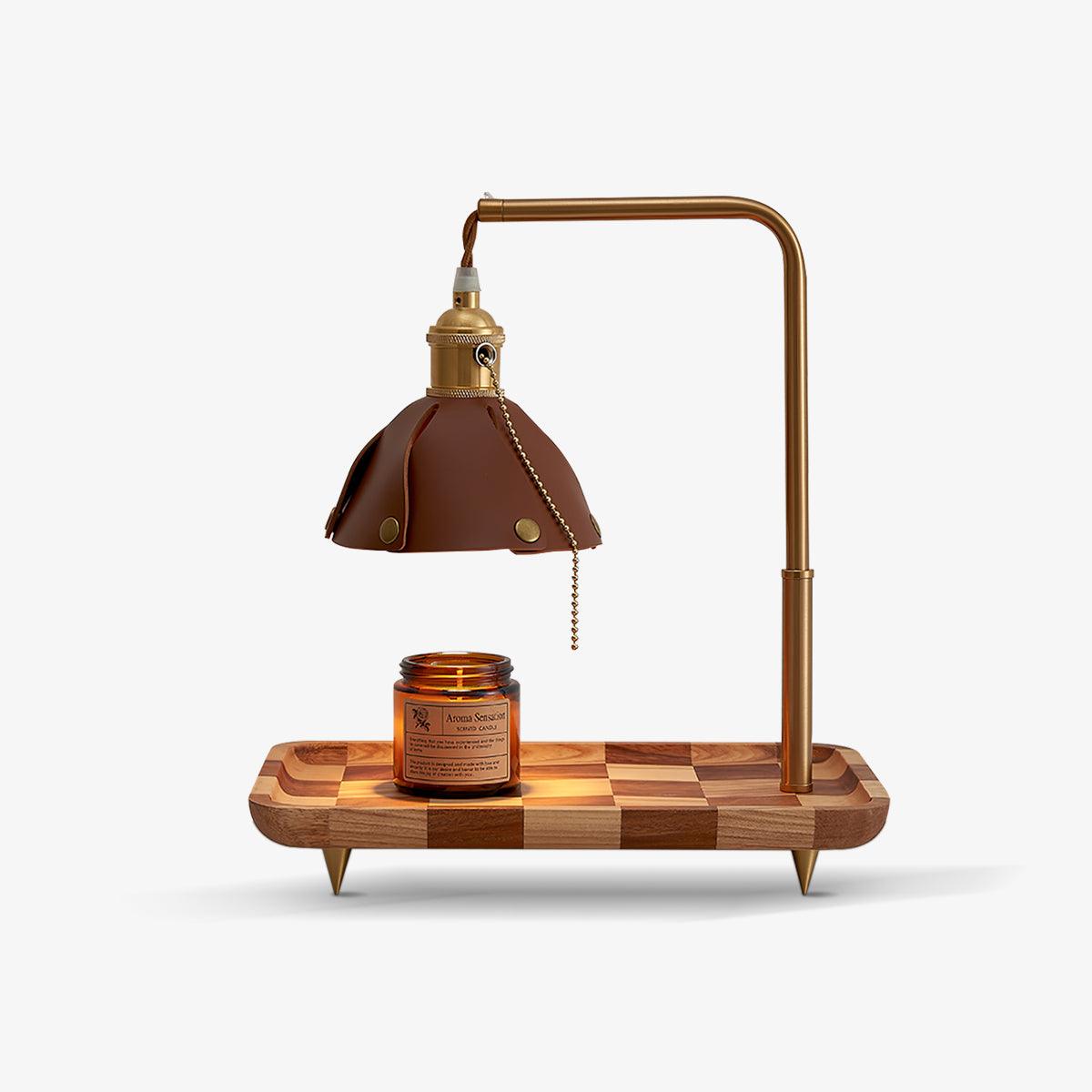 Elvaniella Lampe de Table en Bois Moderne