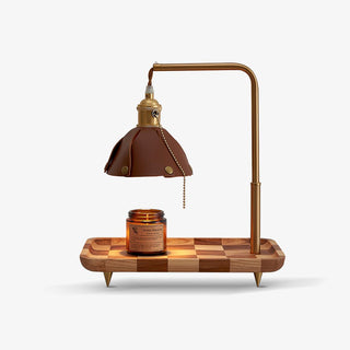 Elvaniella Lampe de Table en Bois Moderne
