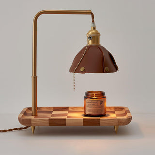 Elvaniella Lampe de Table en Bois Moderne