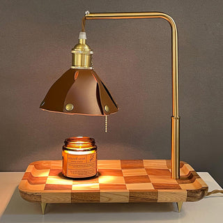 Elvaniella Lampe de Table en Bois Moderne