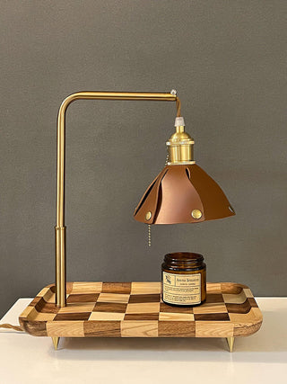 Elvaniella Lampe de Table en Bois Moderne