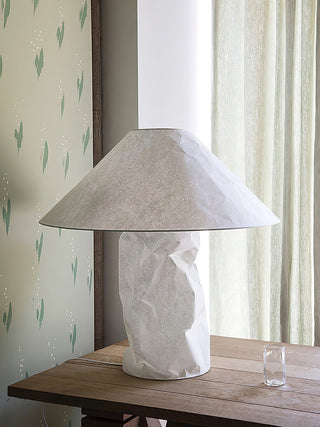 Lalemu Artisanale en Papier pour Lampe de Table