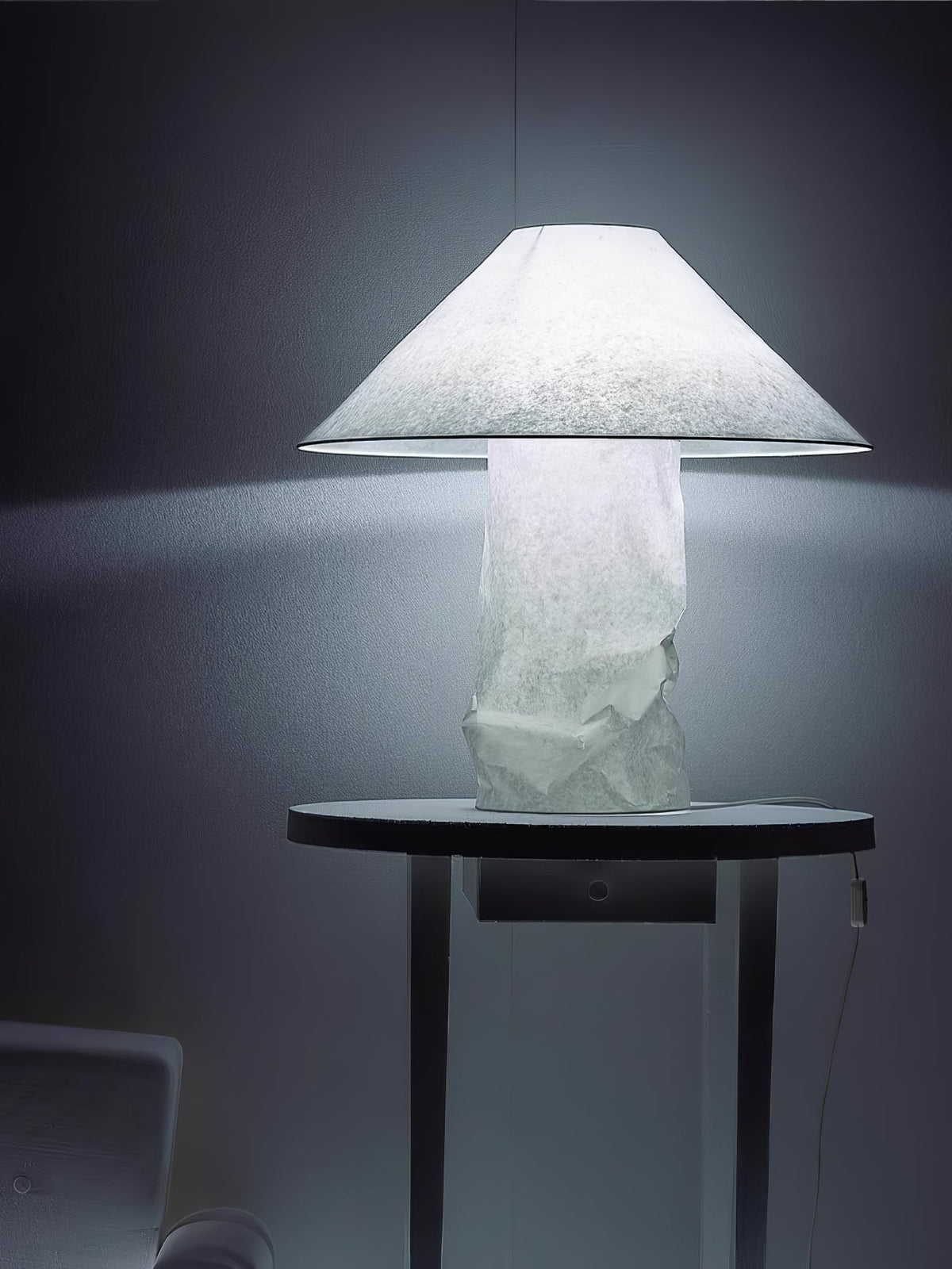 Lalemu Artisanale en Papier pour Lampe de Table