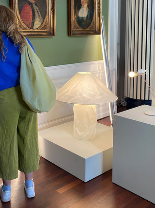 Lalemu Artisanale en Papier pour Lampe de Table