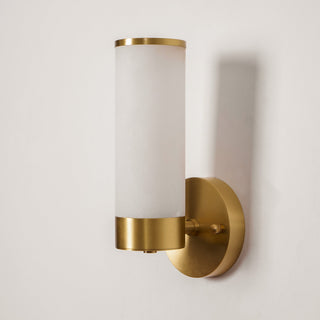 Olvynis Applique Murale Laiton Albâtre Minimaliste Moderne