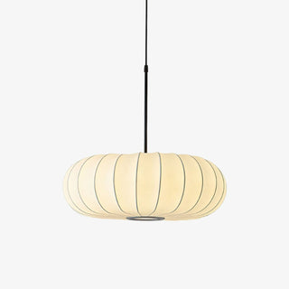 Lantern Silk Pendant Lamp-Neutral Decor