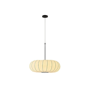 Lantern Silk Pendant Lamp-Neutral Decor