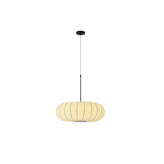 Lantern Silk Pendant Lamp-Neutral Decor