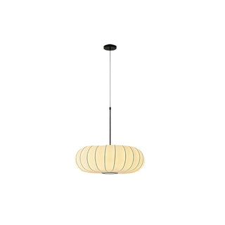 Lantern Silk Pendant Lamp-Neutral Decor