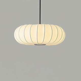 Lantern Silk Pendant Lamp-Neutral Decor