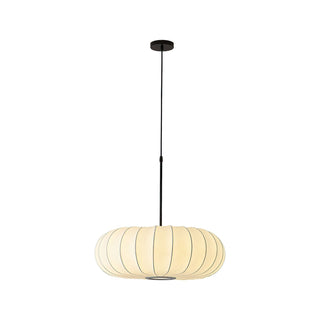 Lantern Silk Pendant Lamp-Neutral Decor