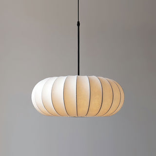 Lantern Silk Pendant Lamp-Neutral Decor