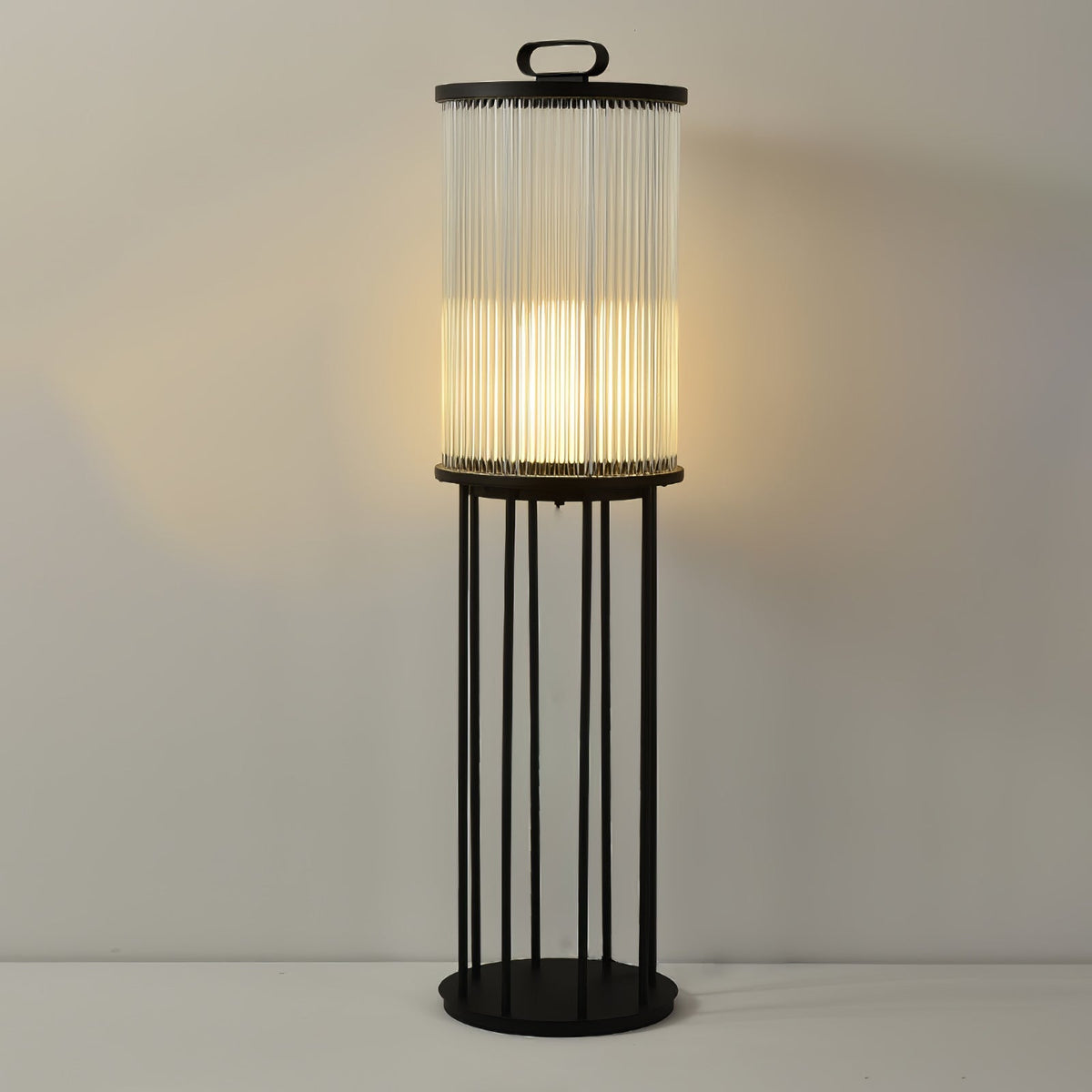 Niri Lampadaire Acrylique Minimaliste en Acier