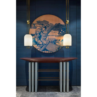 Ucaryra Suspension Lantern en Métal et Verre Premium Élégance