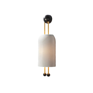 Zelaeora Lampe Murale Lantern Sconce en Métal et Verre Moderne Minimaliste