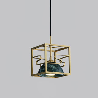 Cubo Suspension en Laiton Moderne