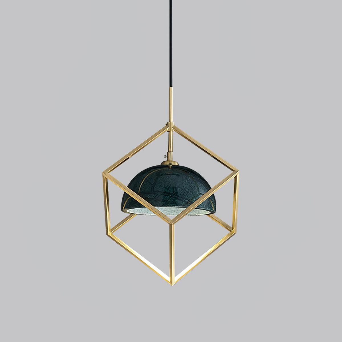 Cubo Suspension en Laiton Moderne