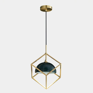 Cubo Suspension en Laiton Moderne