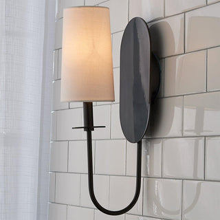 Voloraris Lampe Murale en Tissu et Laiton Premium Élégance